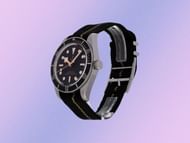 The Tudor black bay fabric strap watch (Image via Nordstrom)
